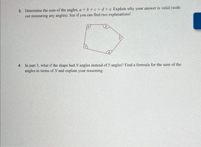 Acellus angle sum theorem answers