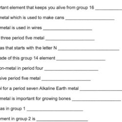 Nova hunting the elements worksheet