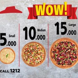 Hut pizzas feeds frugal