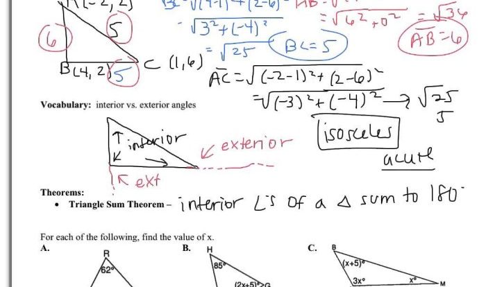 Acellus angle sum theorem answers