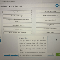 Lab 9-6 testing mode troubleshoot mobile devices