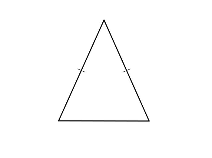 A closer look isosceles and equilateral triangles